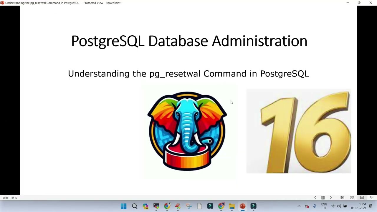 pg_resetwal Command in PostgreSQL
