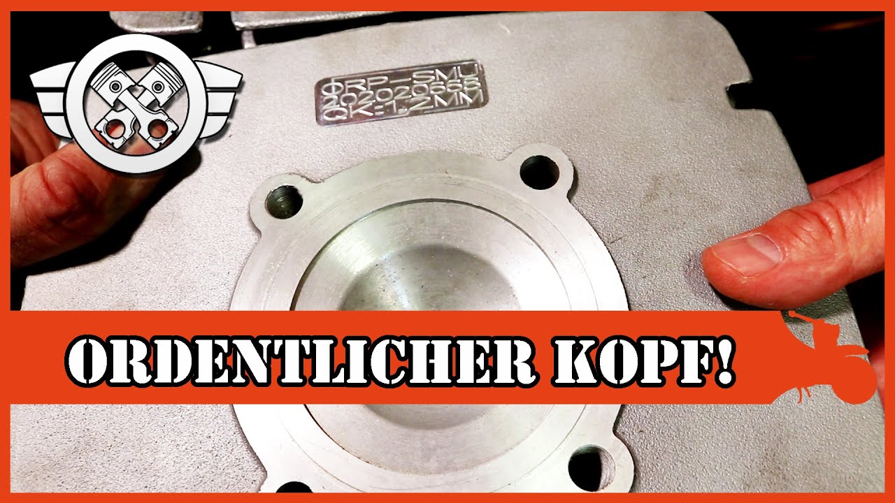 MZ TS 250/300 | Zylinderkopf Neu! | Der ORP-Kopf kommt drauf