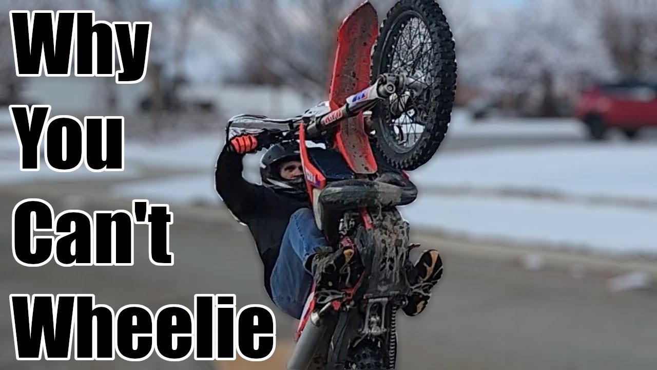 Learning to Wheelie (over 50) on Training Wheels