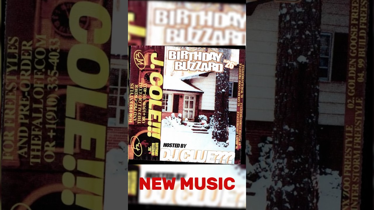 J.Cole Drops New Surprise Mixtape With DJ Clue ‘Birthday Blizzard ‘26’ 🥶🥶!!!!! 