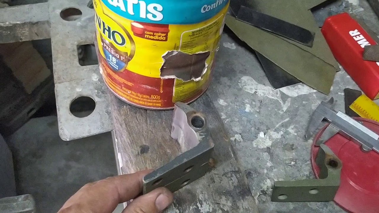 fazendo pino de portas da linha quadrado!!