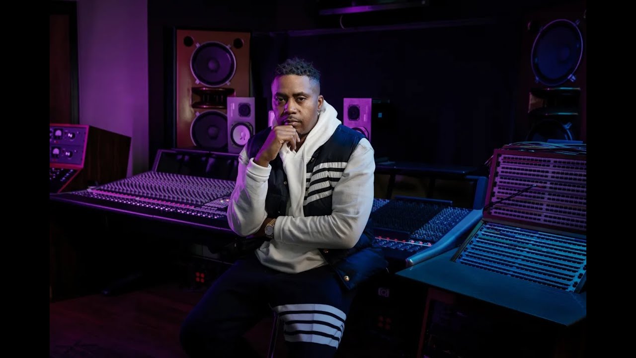 Nas & Hit-Boy in the Studio working on the album Magic!