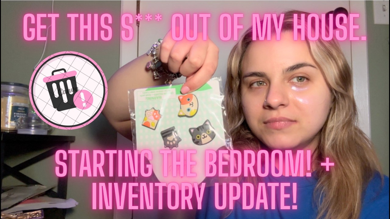 GET THIS S*** OUT OF MY HOUSE. // Starting the bedroom + Inventory Update! pt. 4