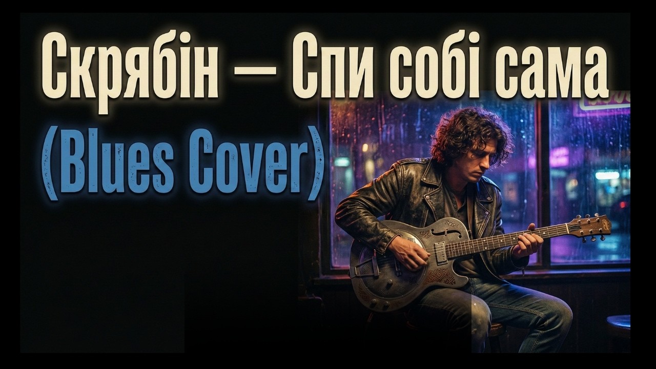 Скрябін — Спи собі сама (Blues Cover) | Пам'яті Кузьми | Сталевий Кобзар