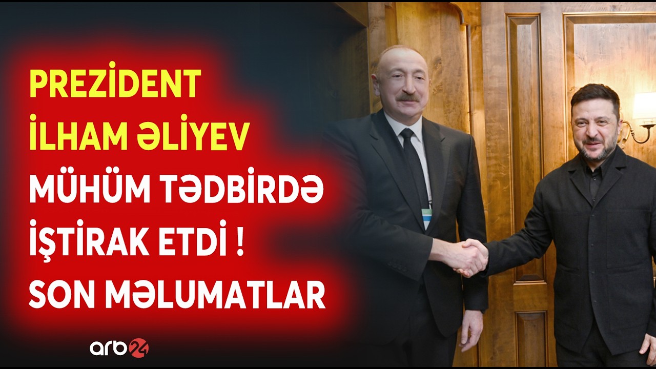 SON DƏQİQƏ! Prezident İlham Əliyev Münxendə Zelenski ilə görüşdü: SON MƏLUMATLAR