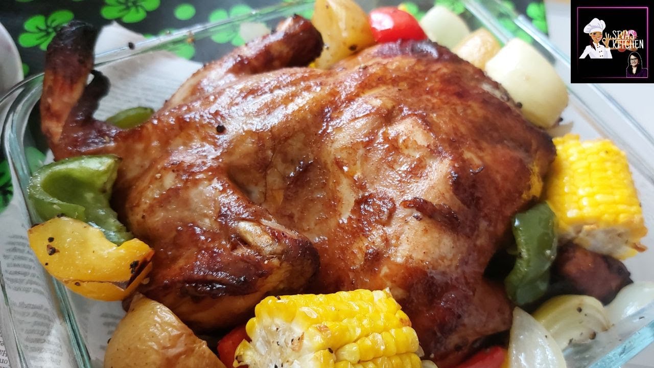 Roasted whole chicken Xmas Vanthaaci