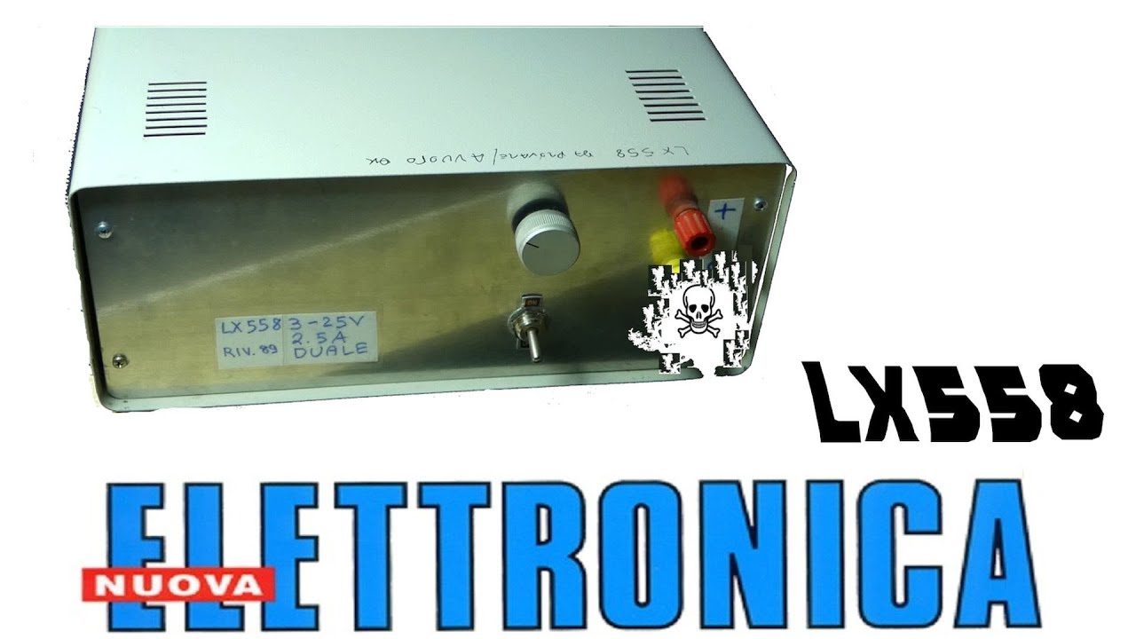 0827: Riparo e modifico l' alimentatore Nuova Elettronica LX558