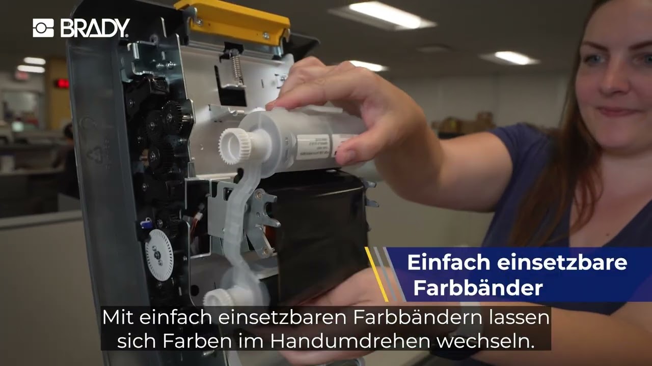 Sch&auml;rer+Kunz  -  Brady S3700 Schilder  und Etikettendrucker