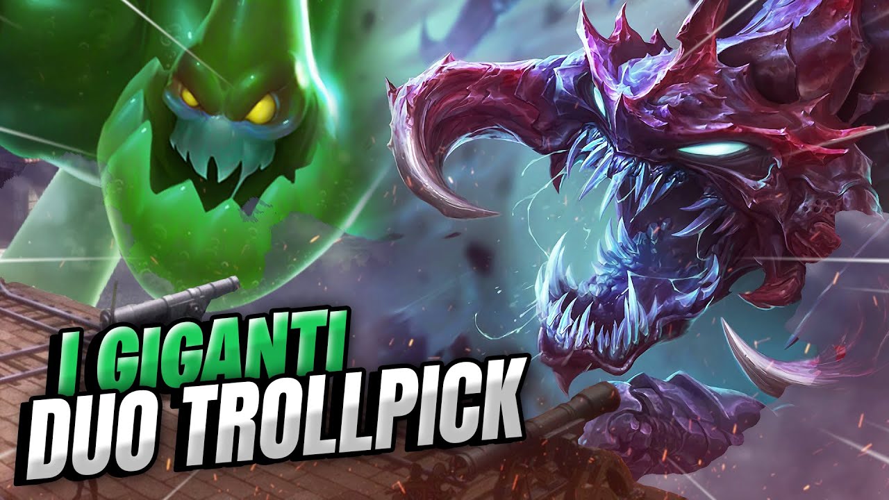 CHO'GATH ZAC - I GIGANTI DELLA BOTLANE ft. @fierik-lol - DUO TROLLPICK