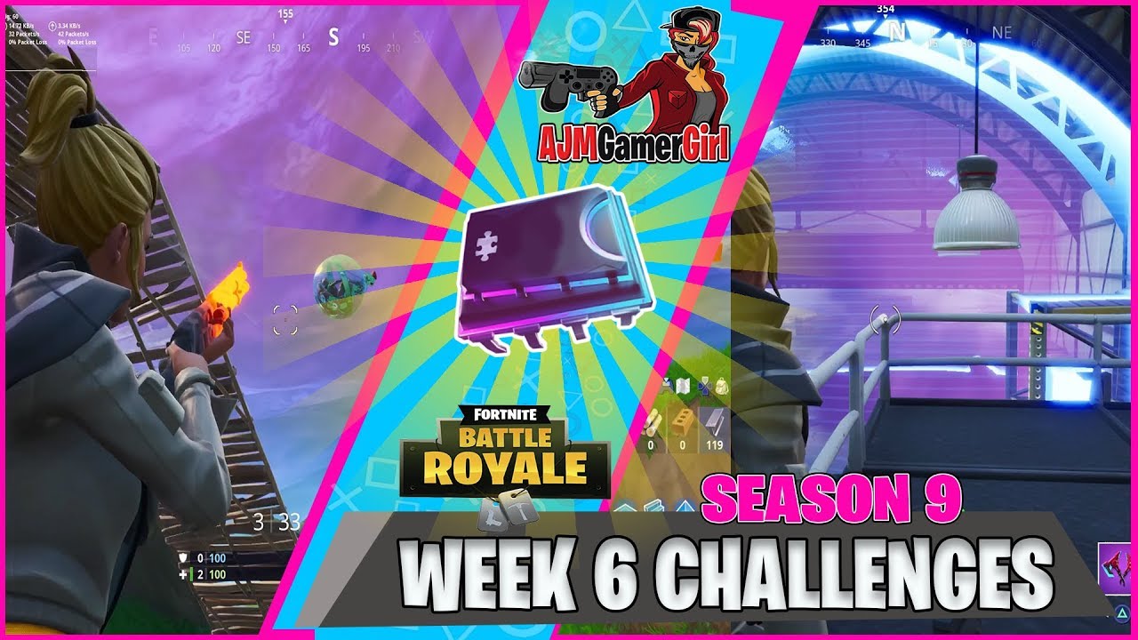 FORTNITE SEASON 9 WEEK 6 CHALLENGES GUIDE