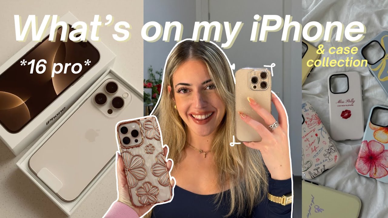 what’s on my iPhone 16 pro & case collection♡︎ tutte le mie cover, fav apps, Pinterest ideas