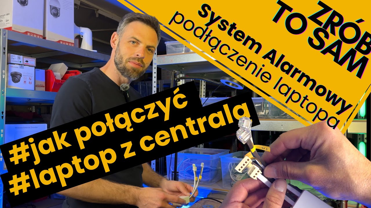 #13 Jak połączyć się Laptopem do Centrali Alarmowej 💻🚨 DIY System Alarmowy Zrób to SAM