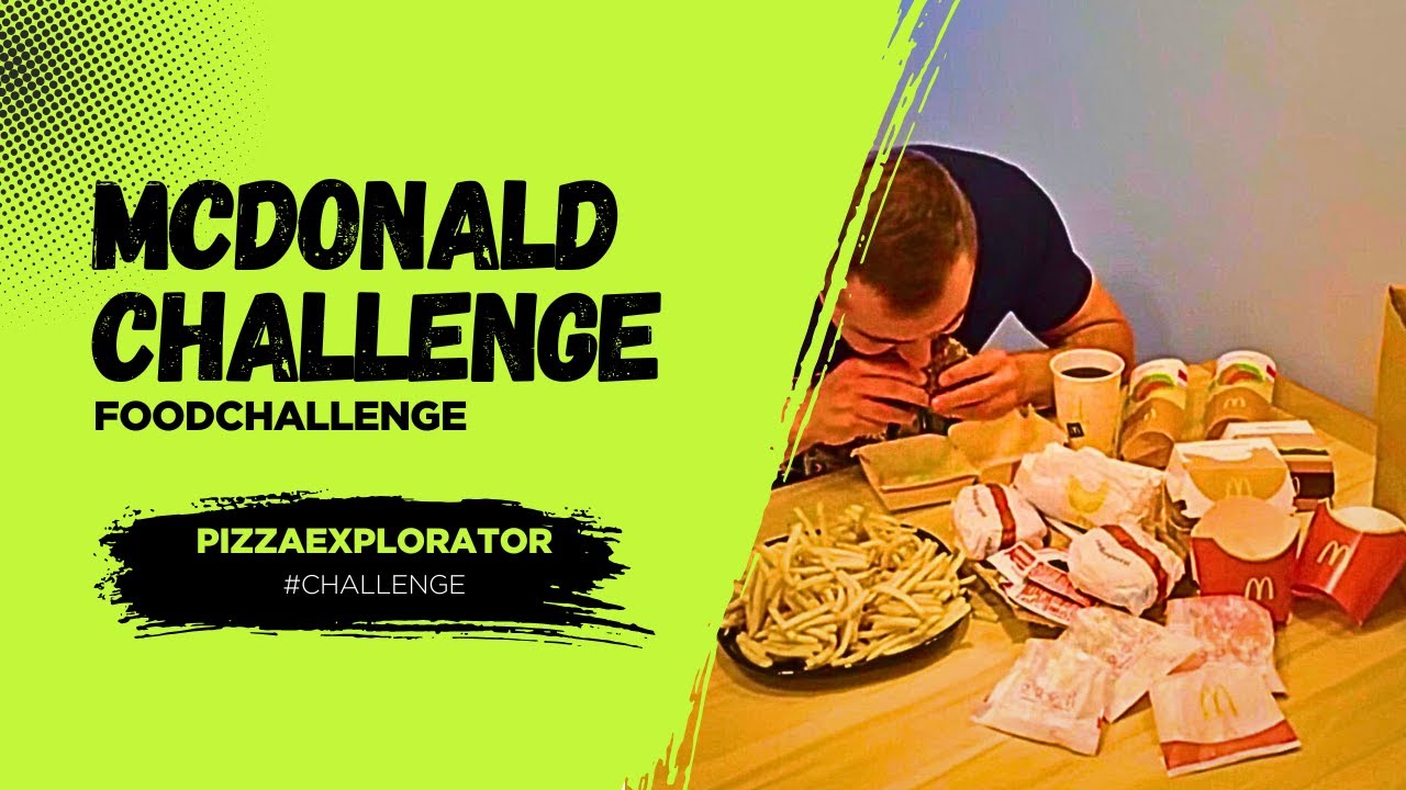 McDonald Challenge 6TYS KCAL | FOOD CHALLENGE