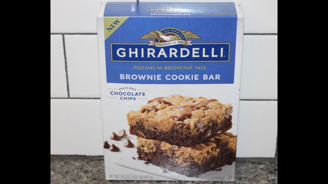 Ghirardelli Brownie Cookie Bar Review
