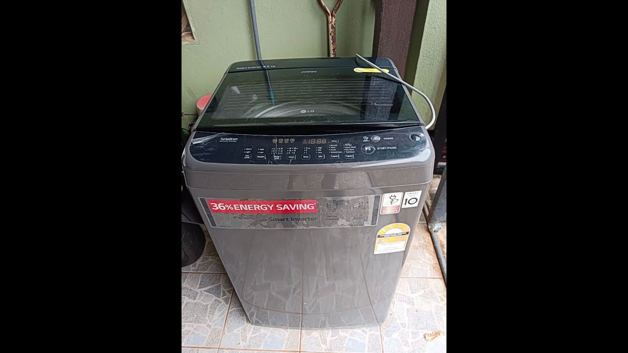 Mesin Basuh LG Inverter Error LE