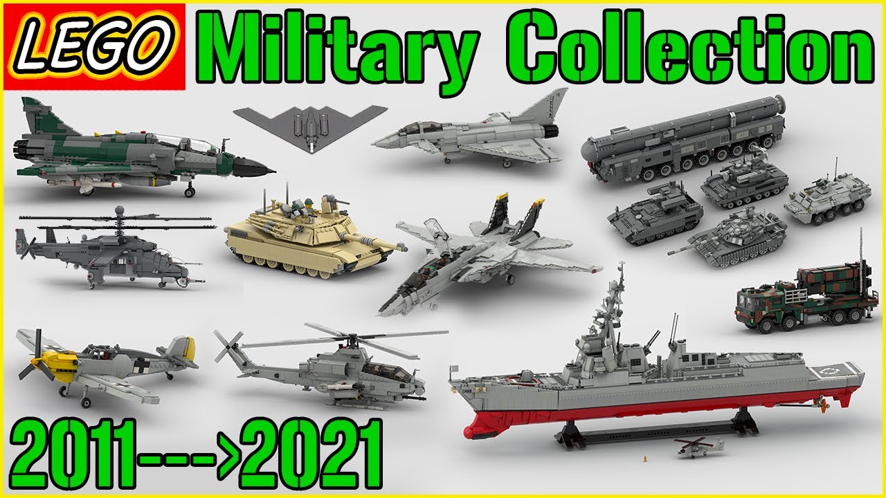 LEGO MILITARY Collection 2011-2021 | 10 Years of MOCs