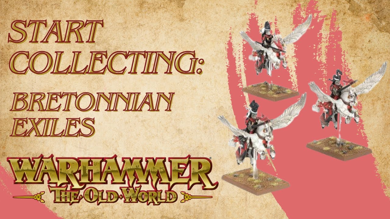 Начните собирать Warhammer The Old World: Bretonnian Exiles