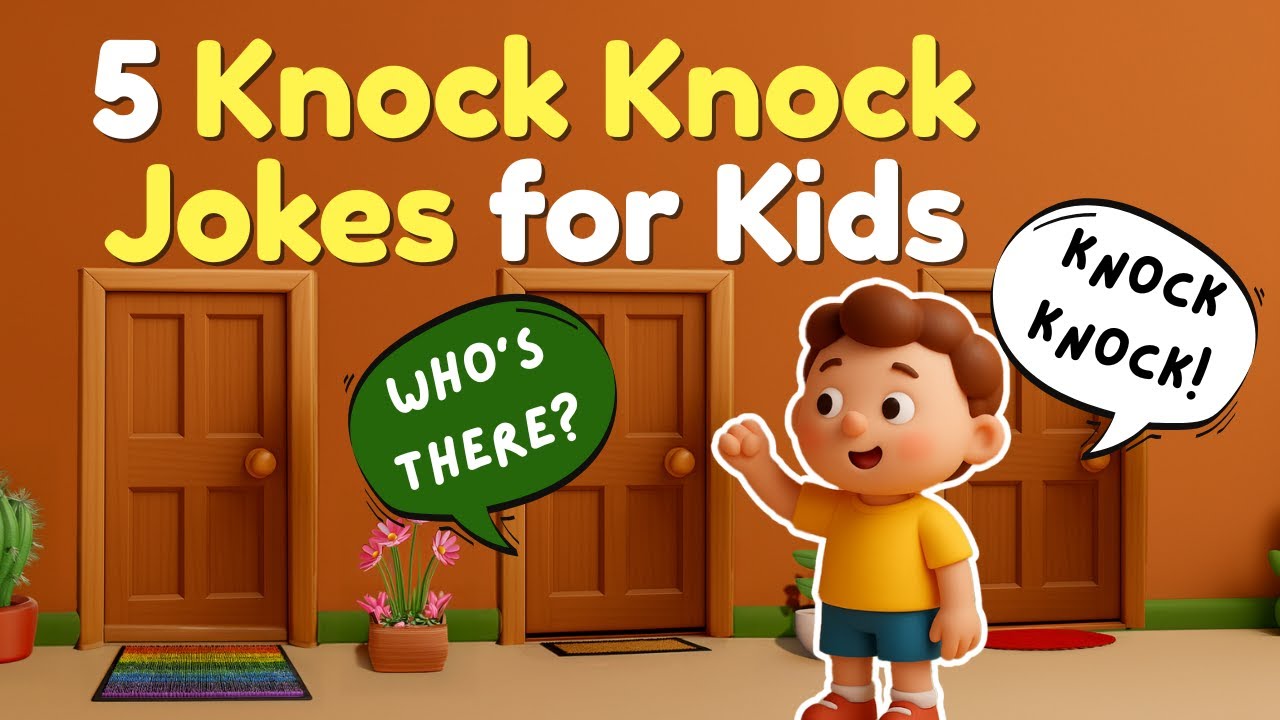 Knock Knock Jokes for Kids | Learn Funny English Jokes