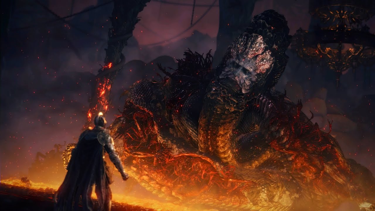 Elden Ring OST - God Devouring Serpent Phase 1 Extended (Rykard Lord of Blasphemy)