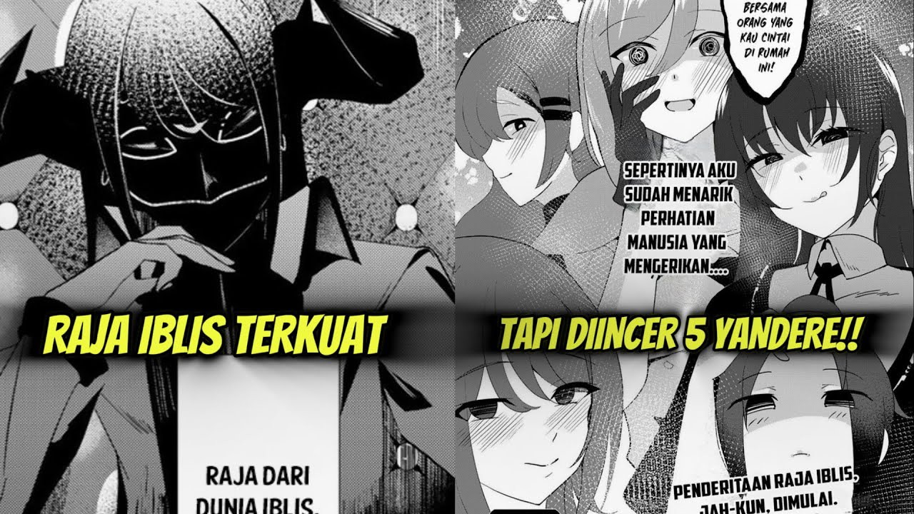 Sekali Dipuji… 5 Pahlawan YANDERE Langsung Klaim RAJA IBLIS Jadi Suami!! | Alur Manga
