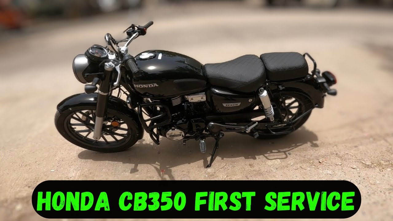 HONDA CB350 first service