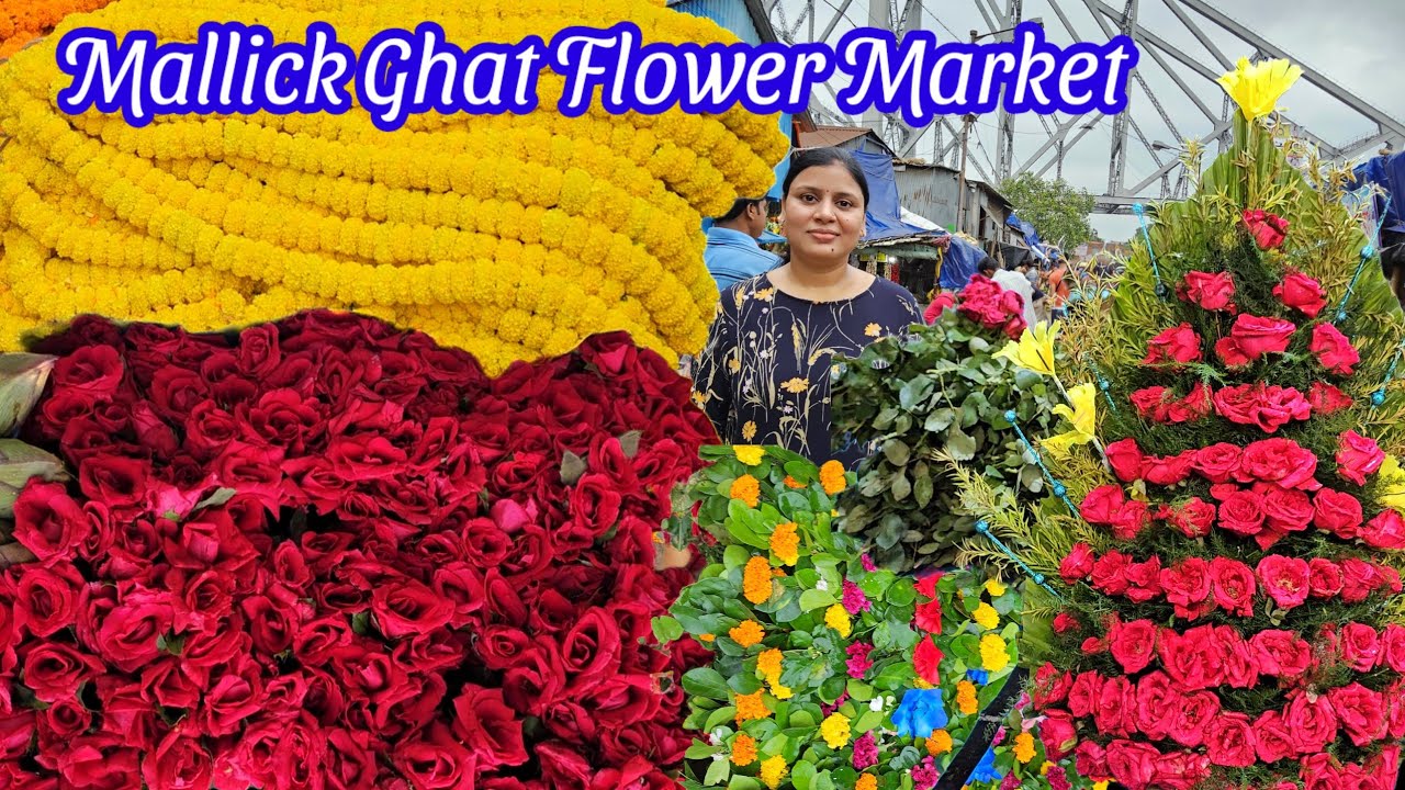Asia's Largest Wholesale Flower Market | Howrah Flower Market | Kolkata Vlog |Priyanka Riyank Vlogs