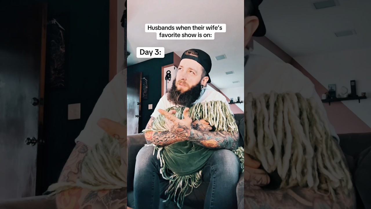 POV: your husband is in the room while your favorite show is on 💀 #marriage #relationship #couple