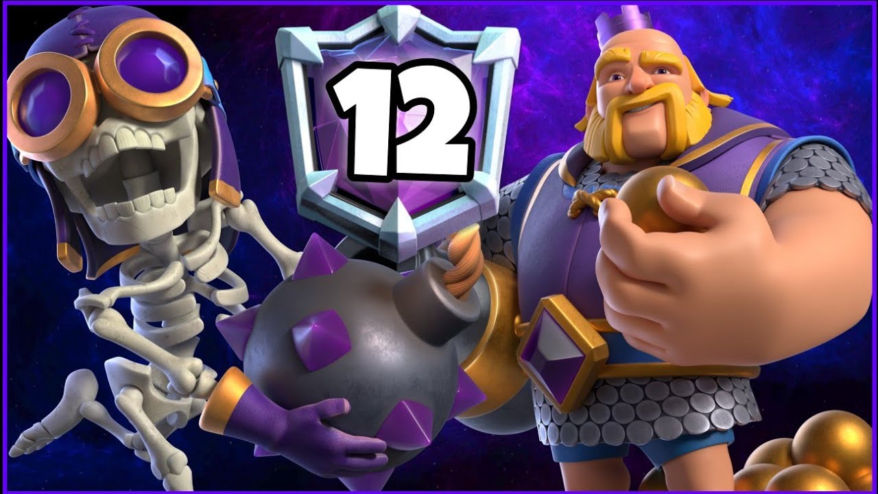 Top 10 with Royal Giant Evolution Deck.!