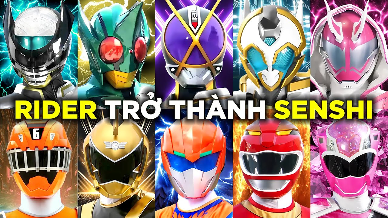 Những diễn viên Kamen Rider đã trở thành Super Sentai - Phần 1