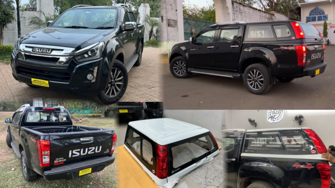 SMM steel canopy in Isuzu Dmax