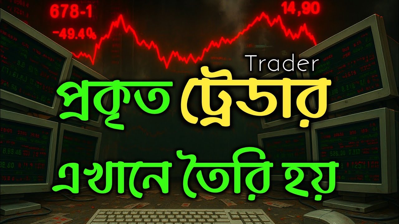 প্রকৃত ট্রেডার এখানে তৈরি হয় | Trading Psychology & Mindset Mastery Bangla