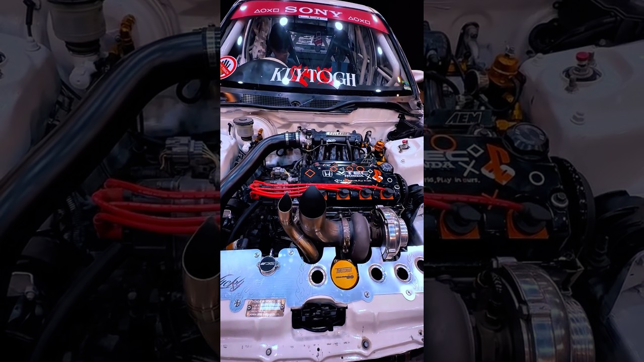 D16 Turbo EG Sedan Dyno 2 step