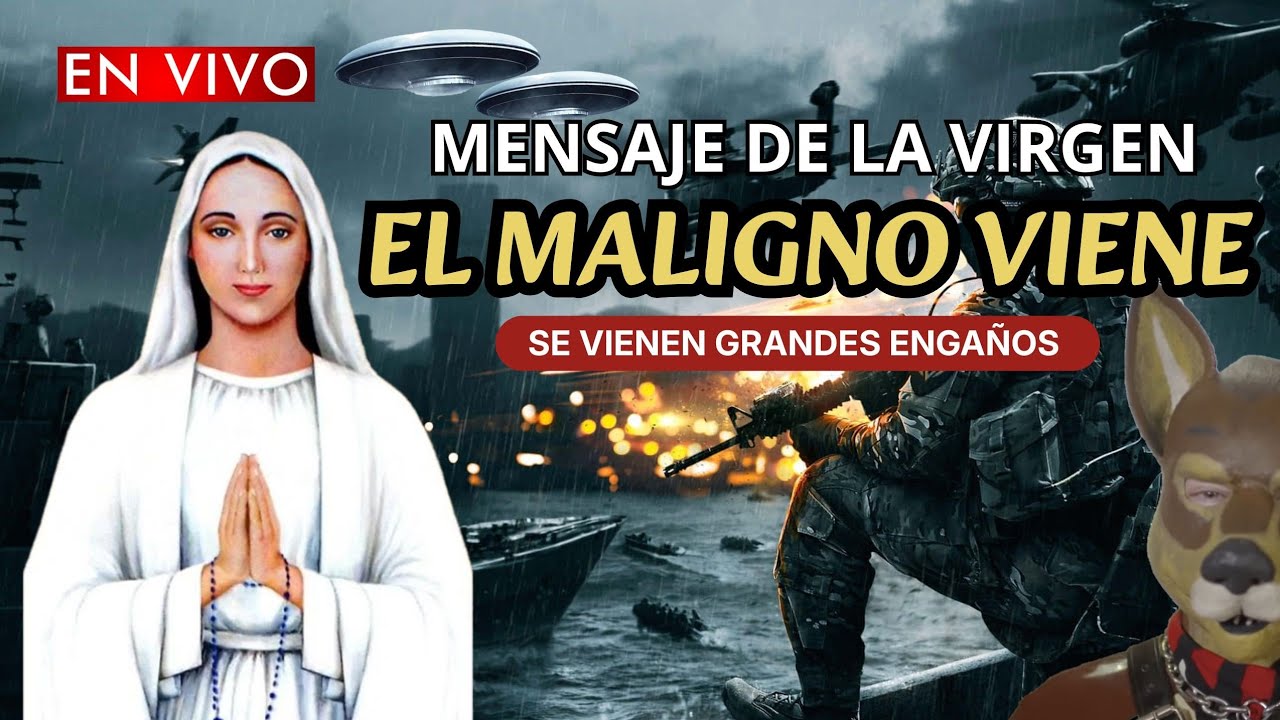 🚨MENSAJE de la VIRGEN de LA PAZ de ANGÜERA | EL maligno SABE CÓMO ENGAÑAROS