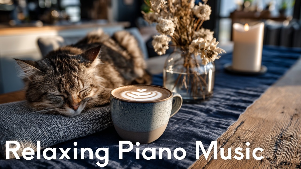 Relaxing  Piano Cafe Music | Relax・Work・Study