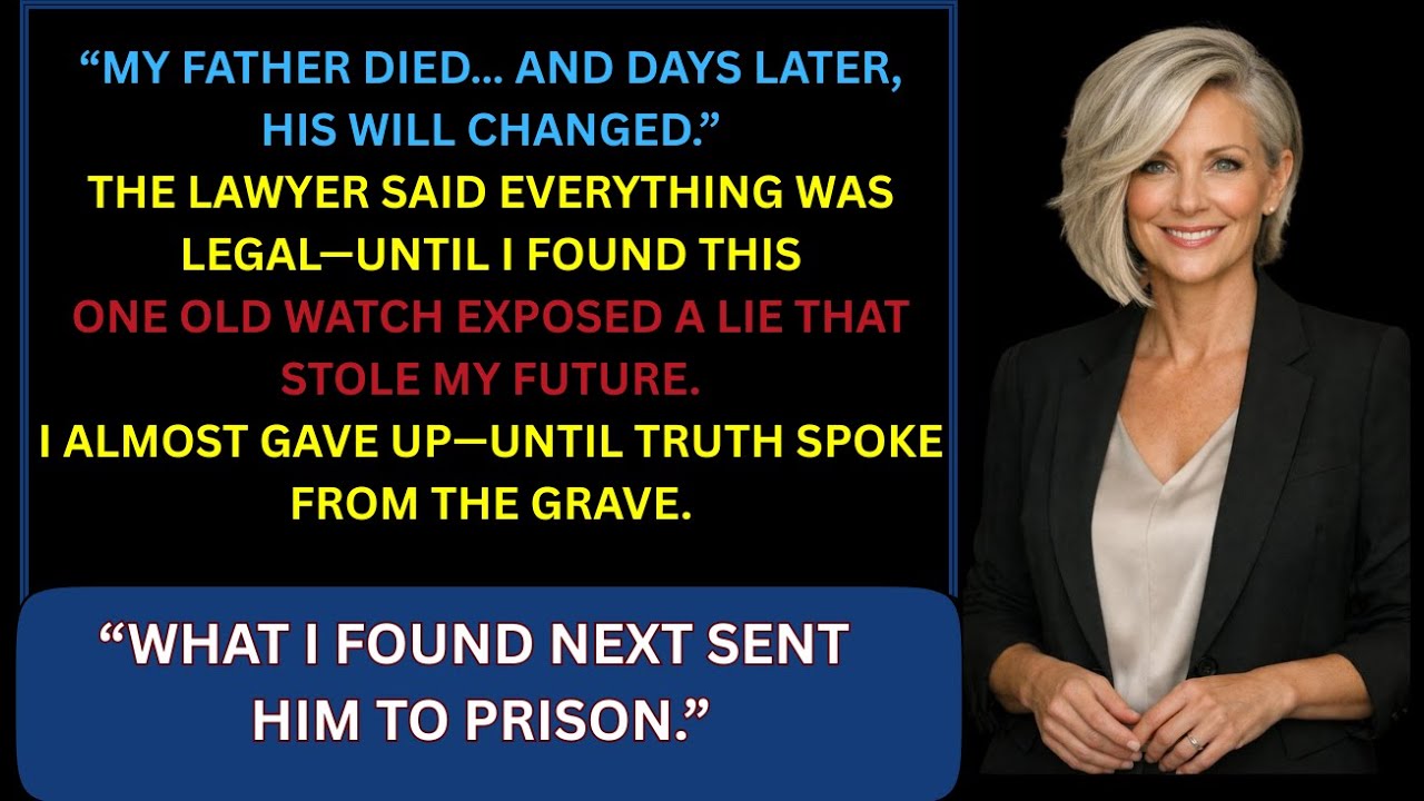 My Father’s Will Was Altered by Our Lawyer — But the Truth Came Out Strangely - REVENGE STORY