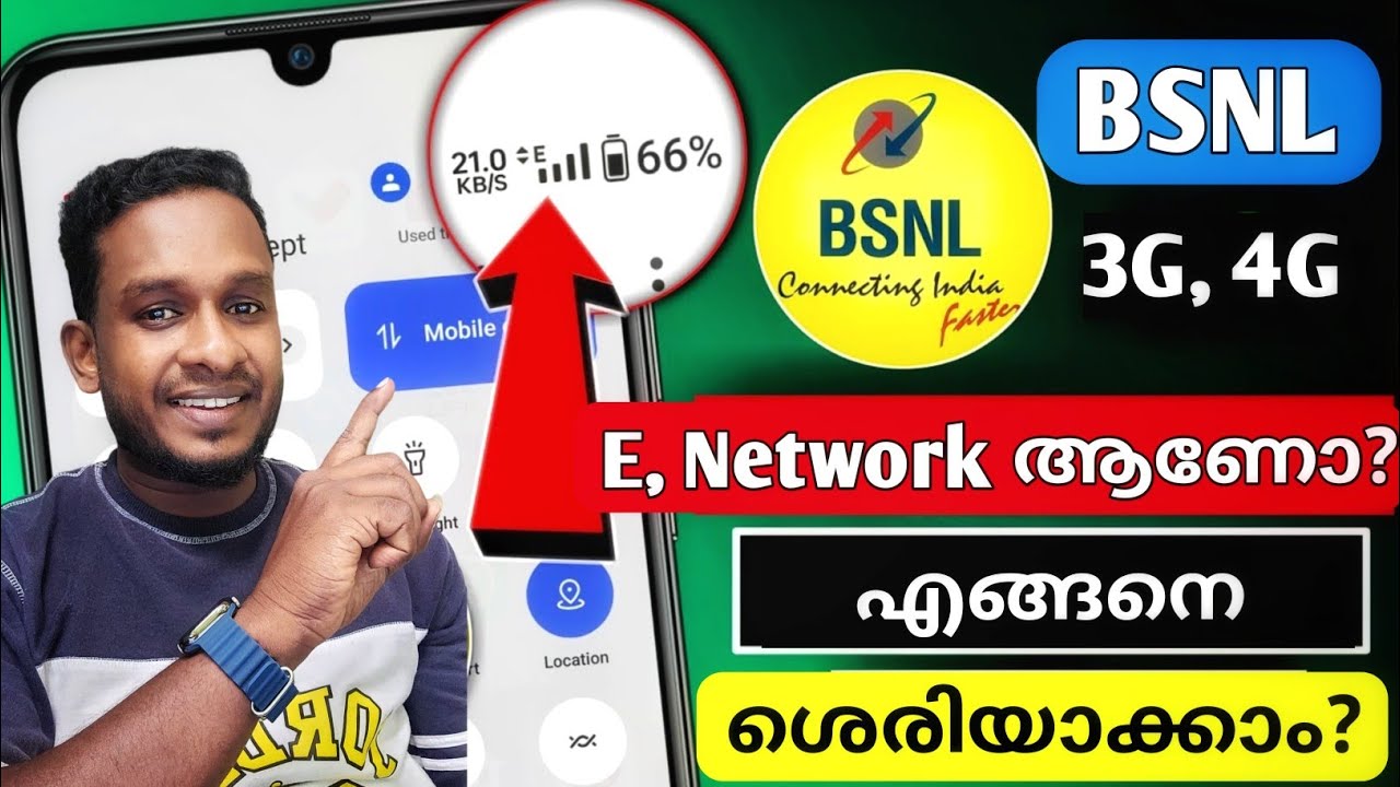 Bsnl e network problem solution | bsnl internet now working | 2024 BSNL APN settings