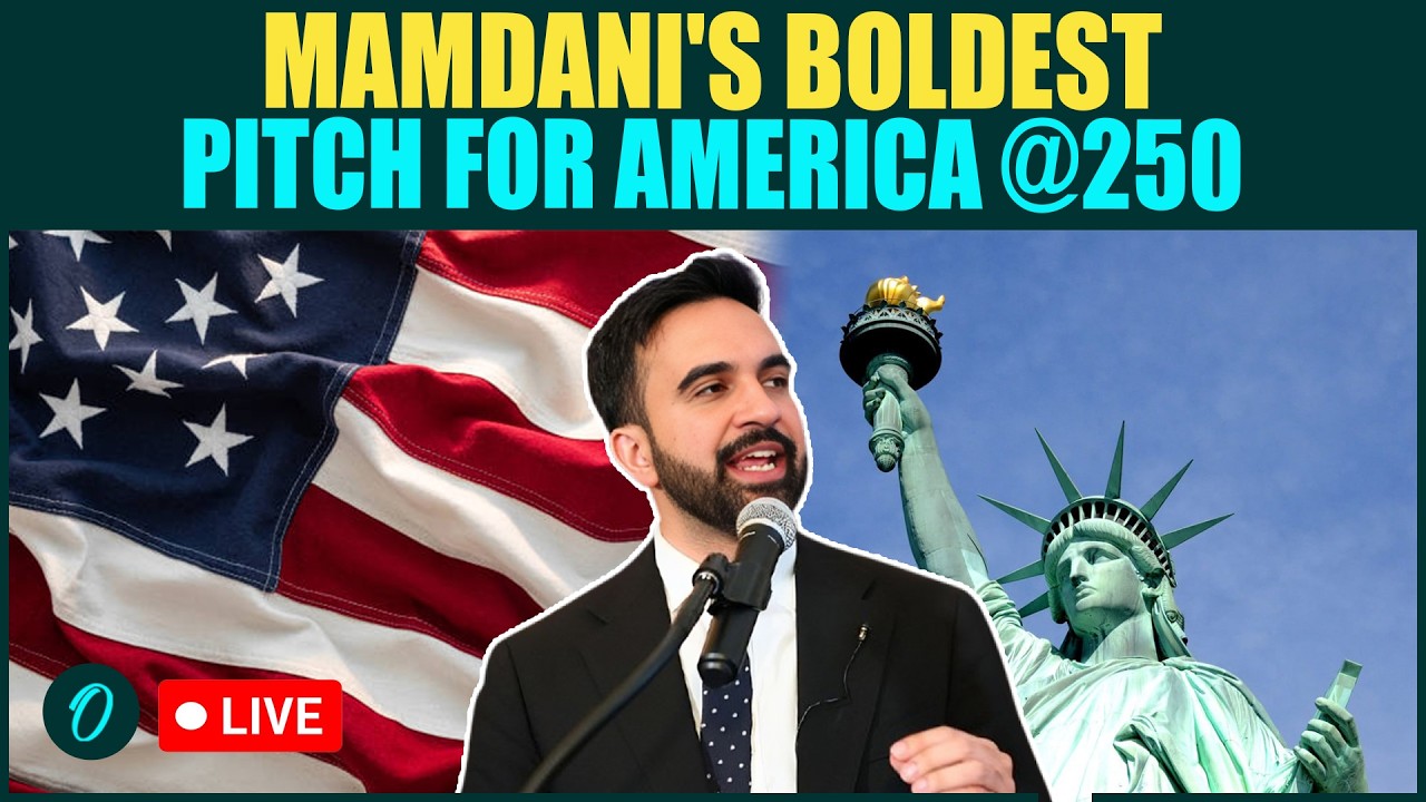 Zohran Mamdani LIVE | NYC Mayor's BIG U.S 250 Speech From Washington&rsquo;s Desk, Message On Immigration