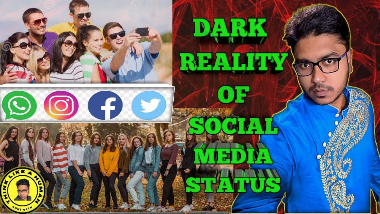 Dark Reality of Social Media Status | #social_media | #emotionless_status | #roni