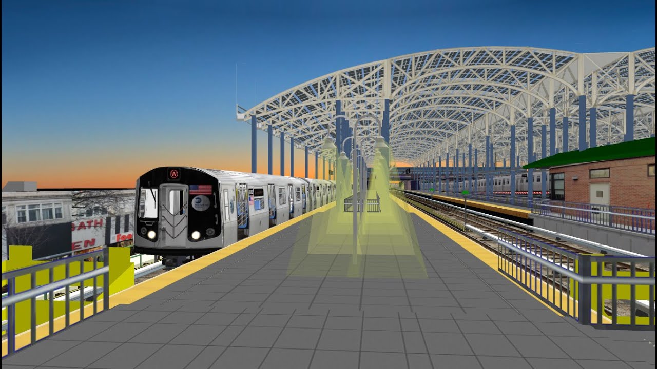 OpenBVE: R160 Siemens (W) to Coney Island | via West End | Astoria Exp