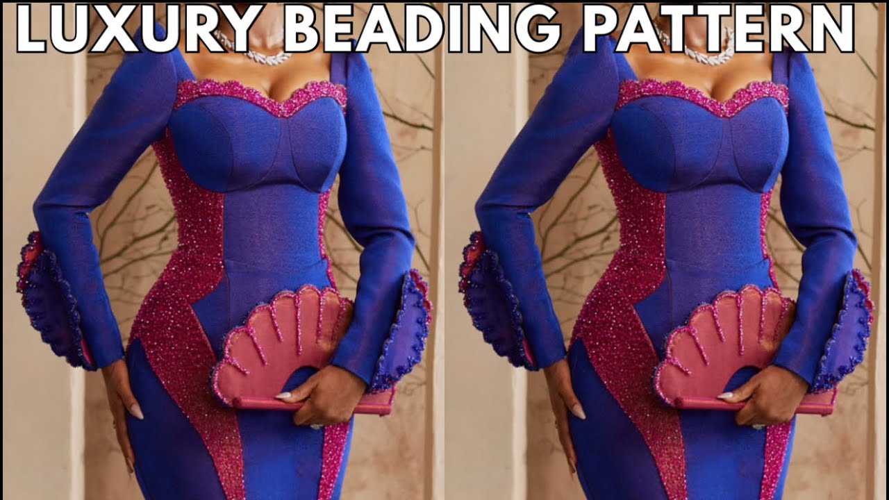 Watch this video to learn HOW TO  BEAD LIKE A PRO| LUXURY BEADING PATTERN ANYONE CAN CREATE | JP2025
