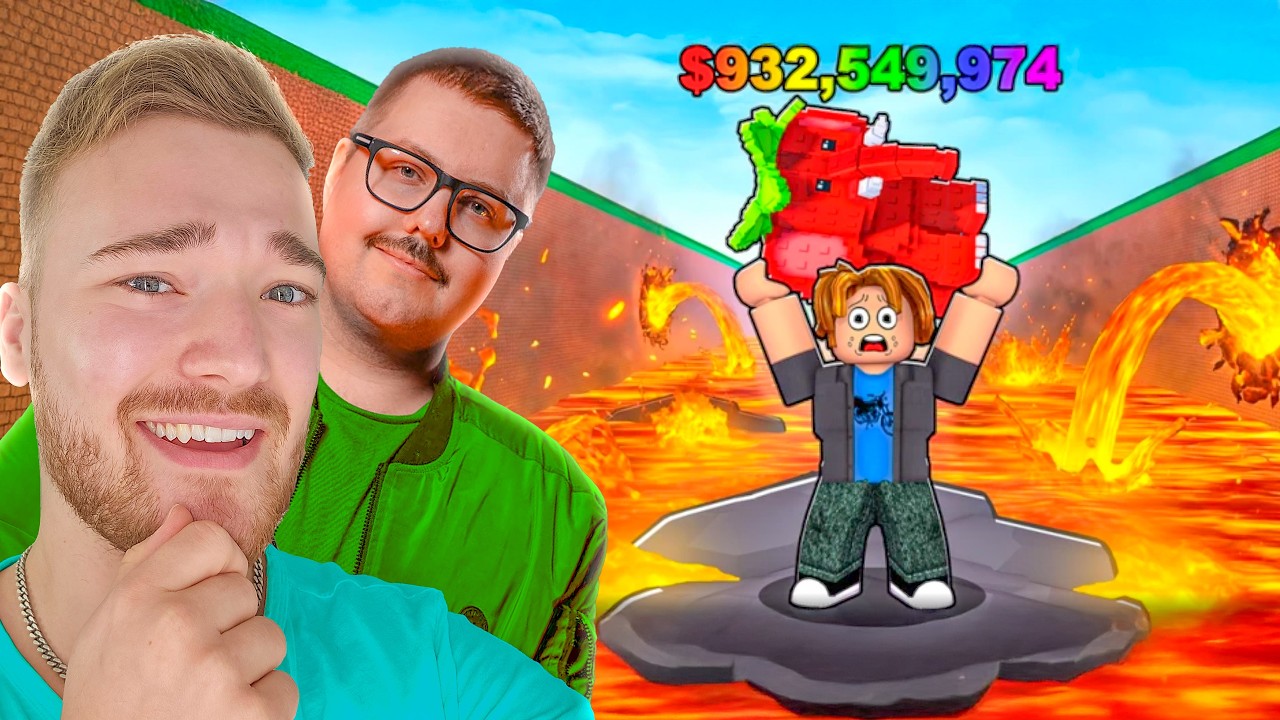 TROLLASIN & VARASTIN lapsilta Brainrotteja ... ja ne SUUTTU! Survive LAVA for Brainrots!