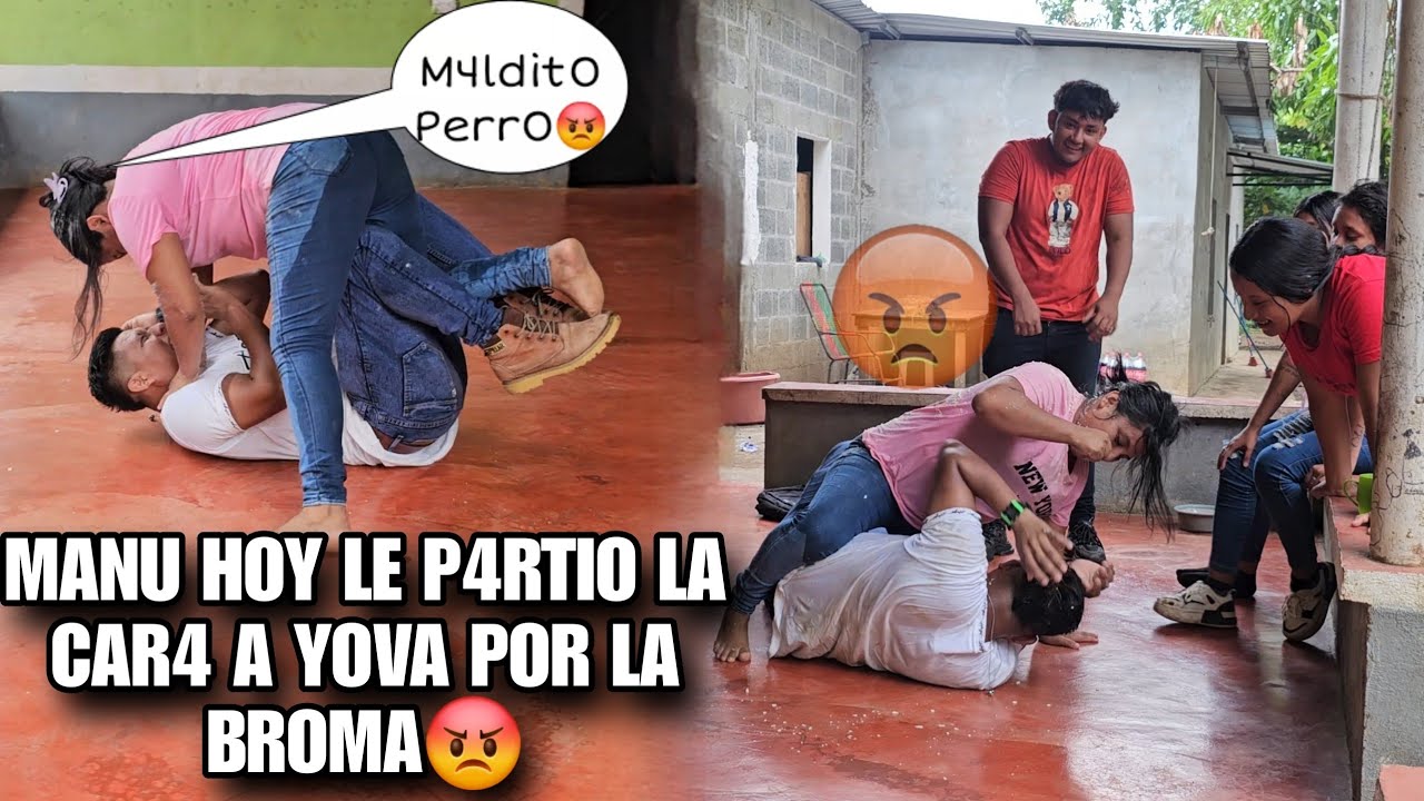 Safo)MANU Le P4rt!o La C4r4 A YOVA Por 4bus!v0,Hoy Si Le Qu!t0 La M4ña