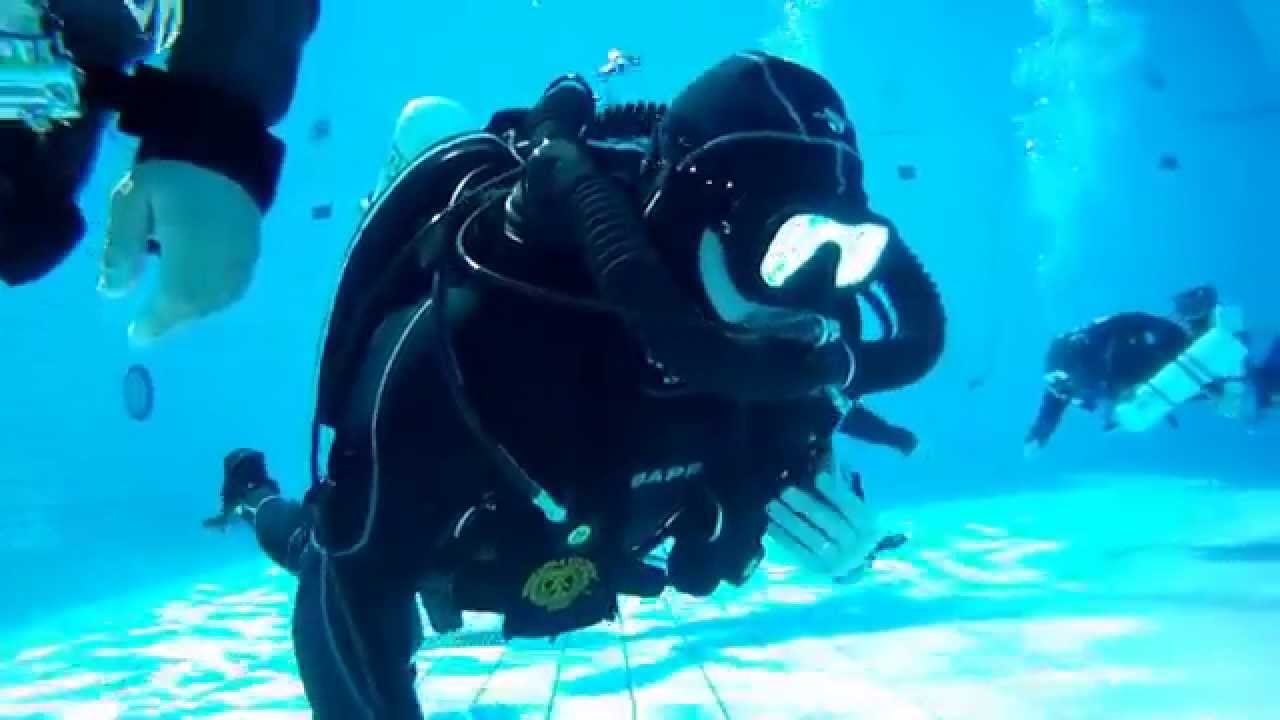 Rebreather Megalodon in Prova al Foro Italico Roma - 1° Scubashow
