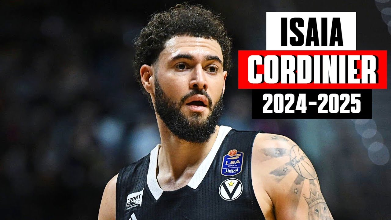Isaia Cordinier BEST Highlights from 2024-2025 Season - Virtus Bologna