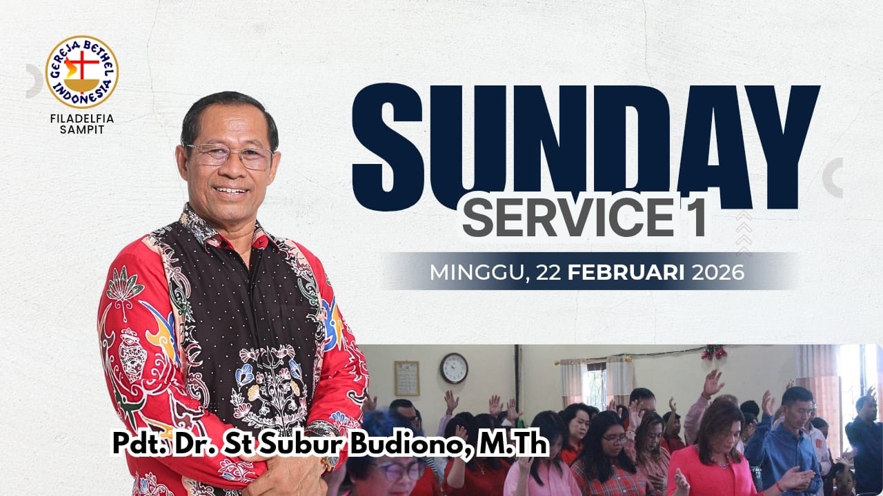 Meruntuhkan Tembok Pemisah | Pdt. Dr. ST Subur Budiono | IR 1 | 22-02-2026 | GBI Filadelfia Sampit