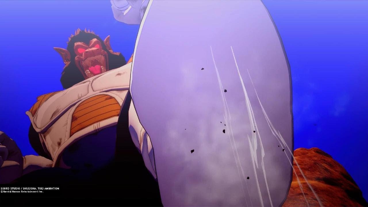 VEGETA OZARU vs GOKU 🦧🦧 PS5