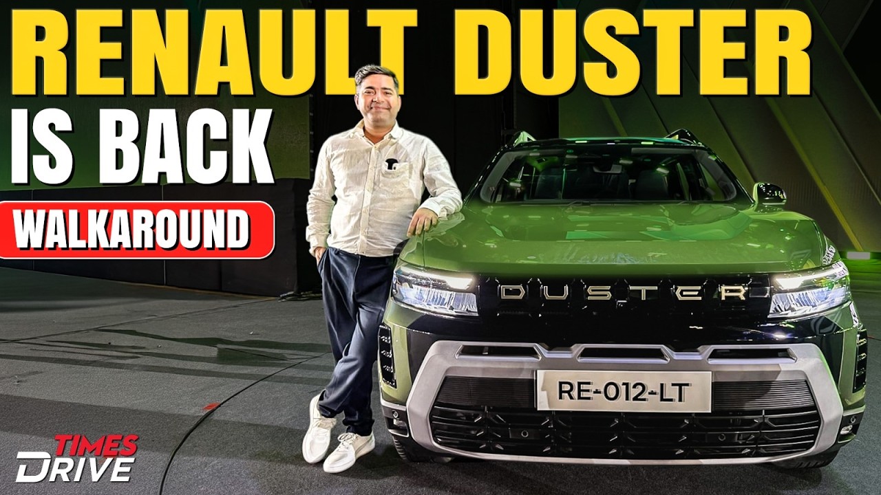 2026 Renault Duster Walkaround | Features, Exterior, Interiors & More | Times Drive