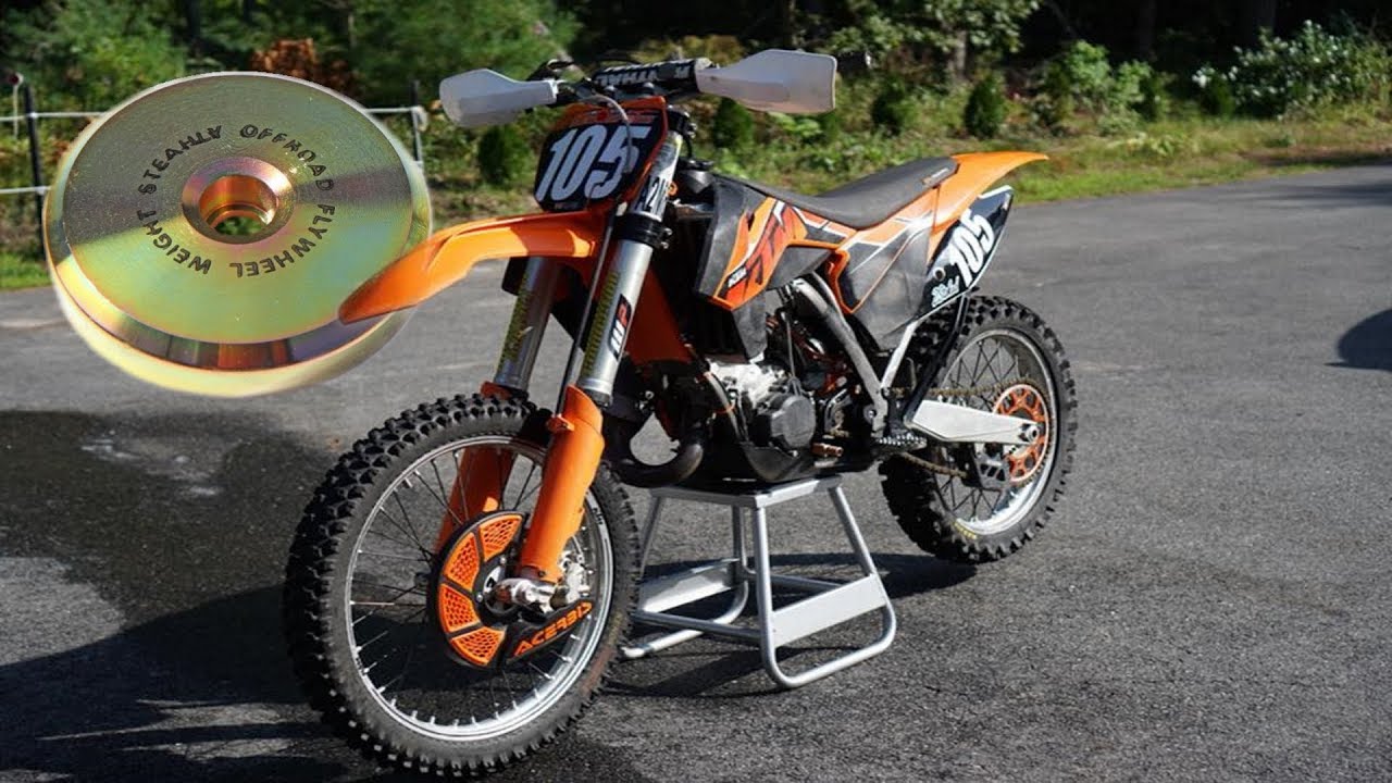 Установка и обзор маховика Steahly 12 унций (KTM 125 SX)