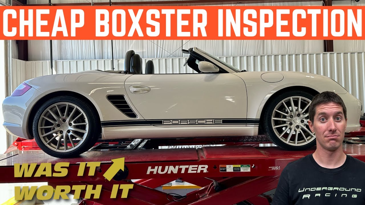 Everything WRONG With My CHEAP Porsche Boxster (Car Ninja Inspection)