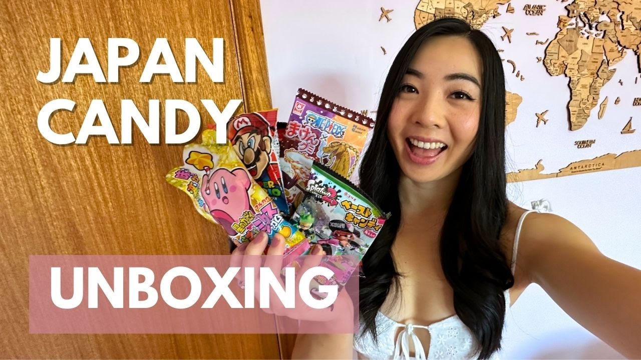 Пробуем японские сладости и закуски!!! (JAPAN CANDY BOX)